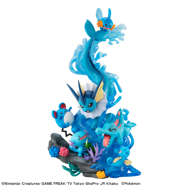 GEM-EX Series Pokemon Water Type DIVE TO BLUE